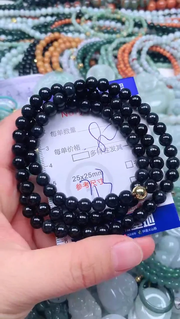 颈饰未镶嵌翡翠天然翡翠