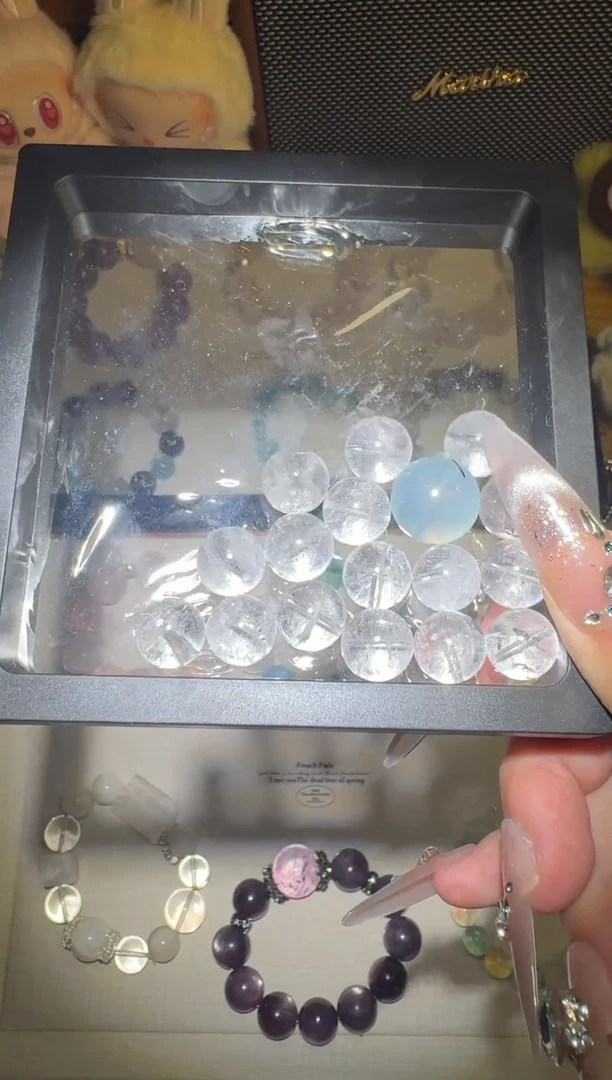 水晶手链未镶嵌饺*?多样性发货