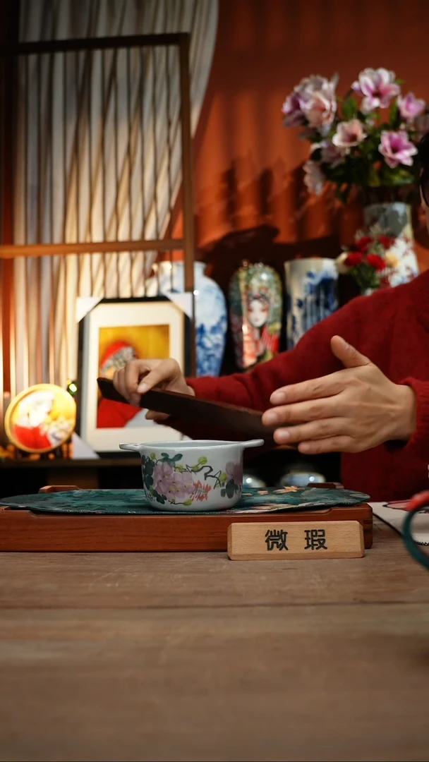 【简家甄选】景德镇设计师釉下手绘陶瓷
