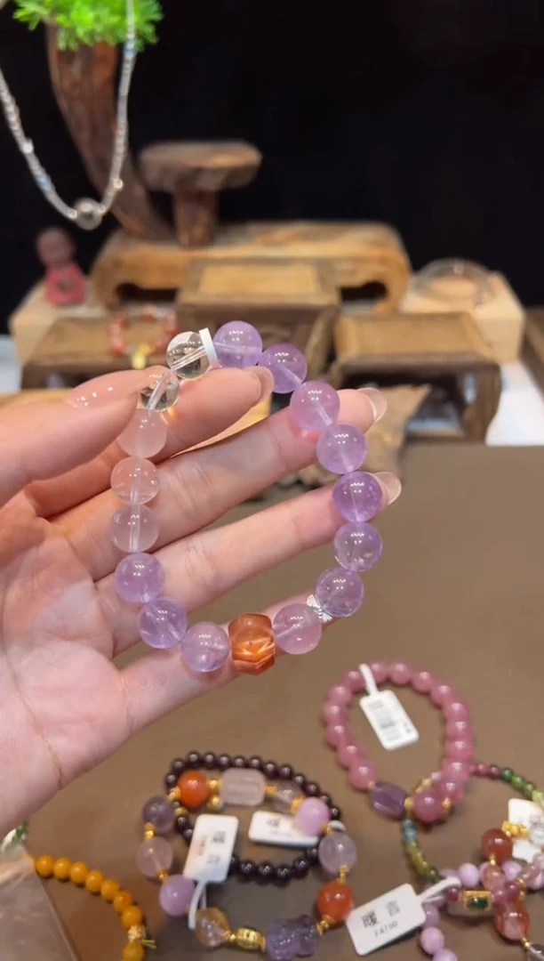 水晶手链未镶嵌手饰@@F5216