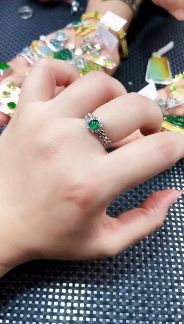 【闪购商品】翡翠戒指未镶嵌111111111