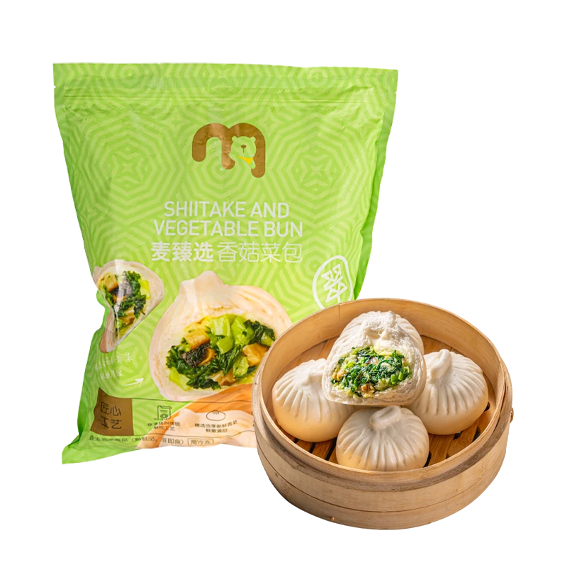 麦臻选香菇菜包 1.2kg（80g*15）