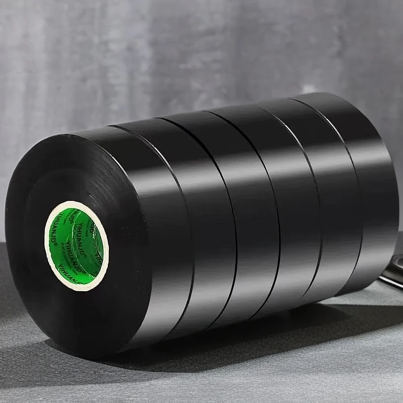 电工胶布防水PVC电线粘贴绝缘胶带耐高温黑色大卷电气电胶布批发