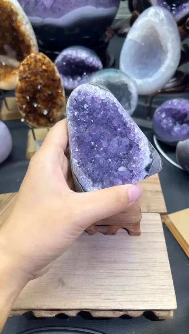 未镶嵌大型摆件（非配饰）紫晶317号摆件