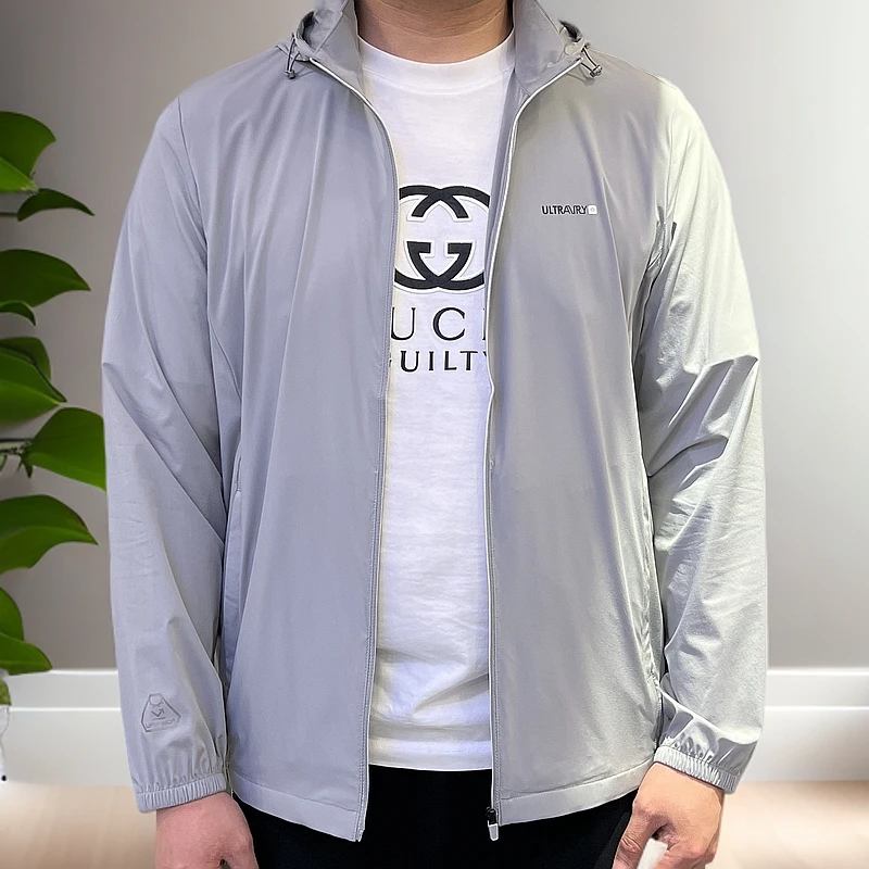 夏季防紫外线男UPF60+标准防晒服春夏城市户外常规款防晒衣