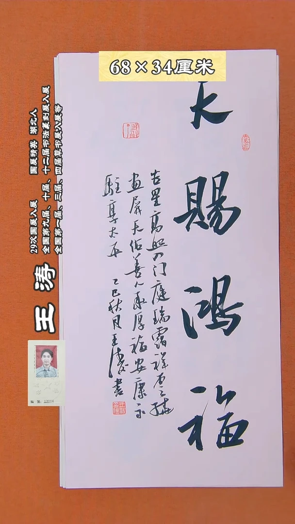 书法153R王涛书法作品