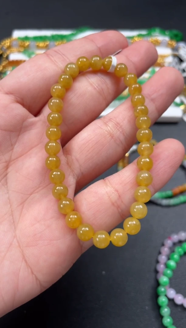 套链未镶嵌翡翠一条   P329
