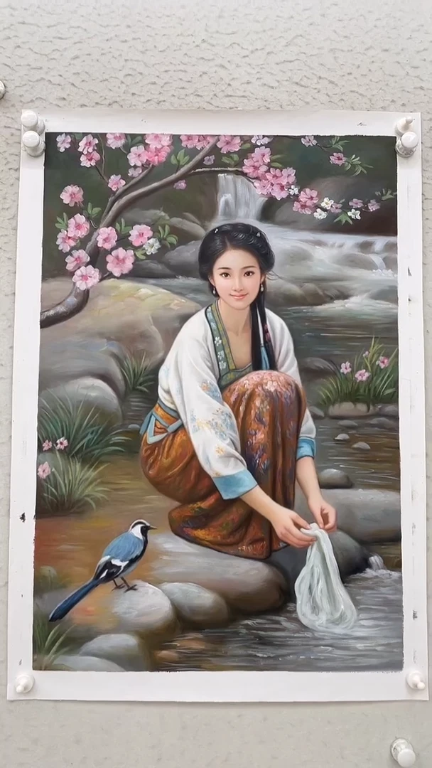 油画油画  麻布 60-90厘米