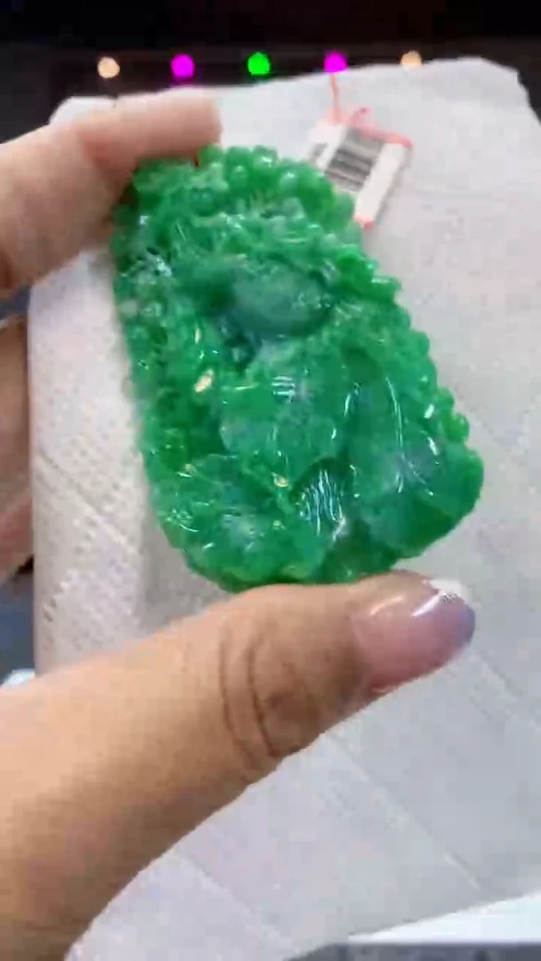 定制翡翠未镶嵌1015jj-毛货挂件33