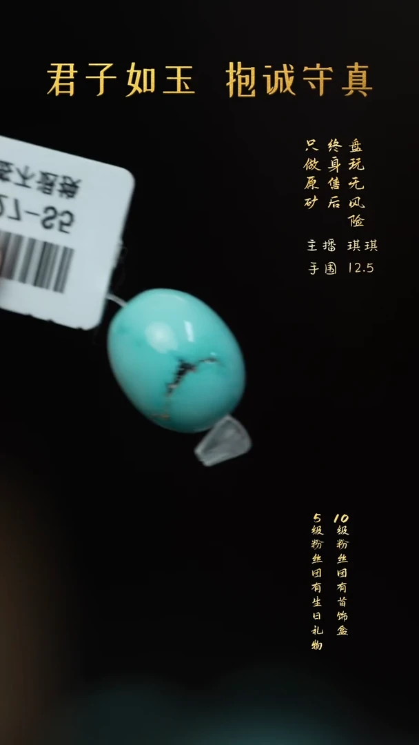 未镶嵌绿松石W42（多样性发一件）单珠