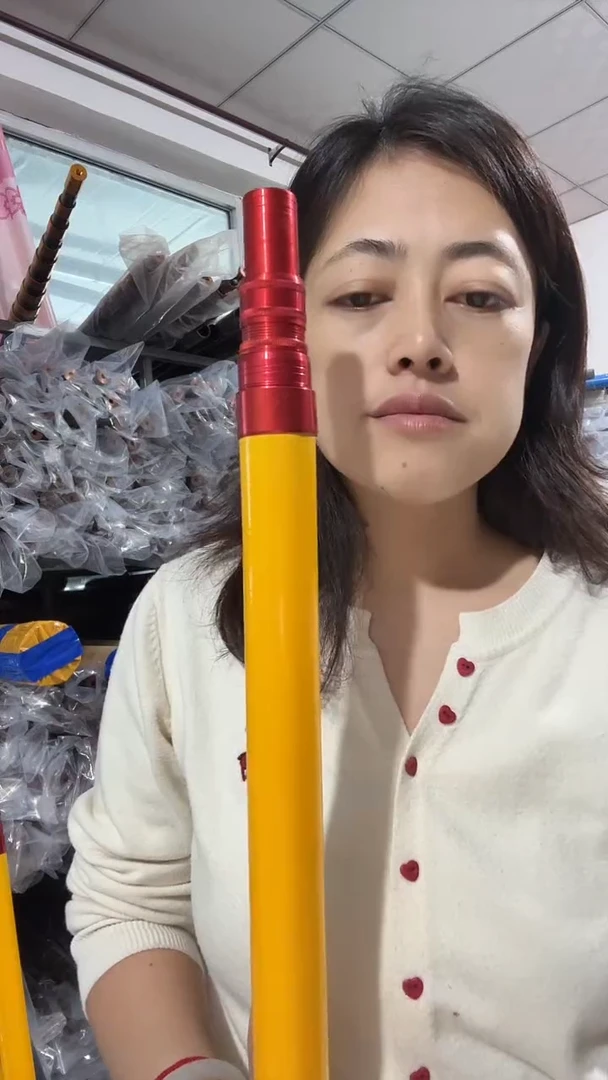 去****c两米黄色伸缩杆