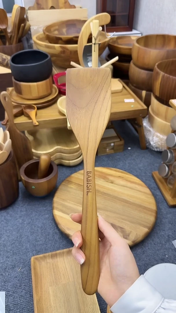 柚木锅铲一个装，