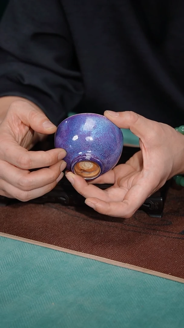 【闪购商品】63-1高足杯（窑变釉）