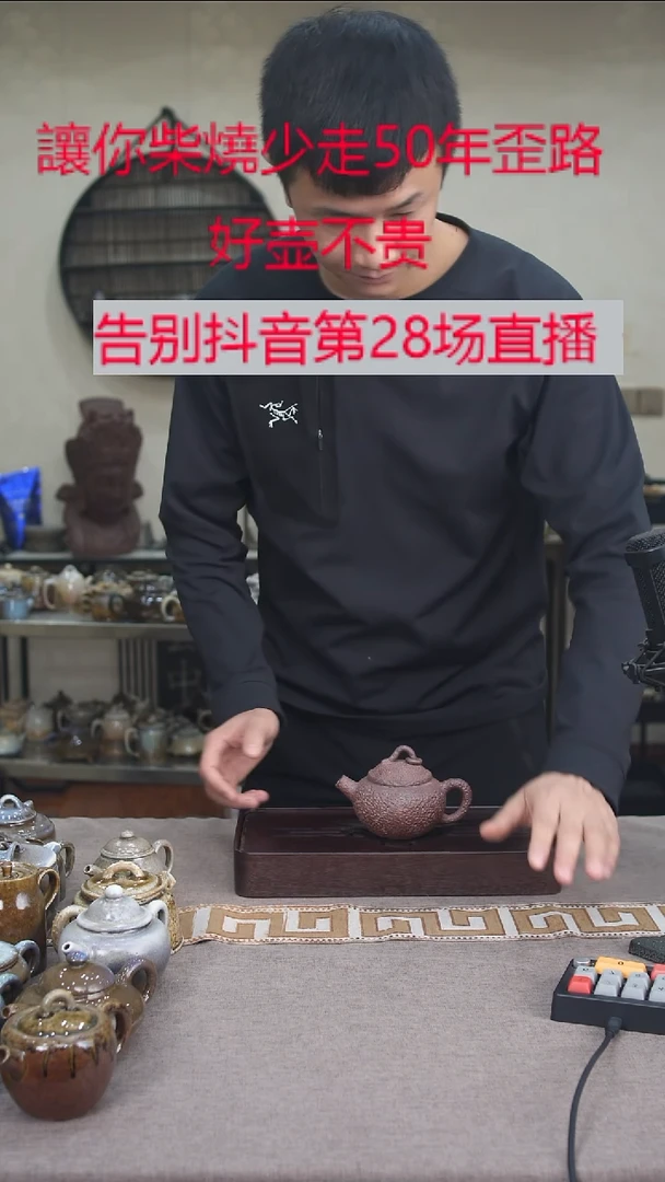 茶壶紫砂宜兴紫砂柴烧
