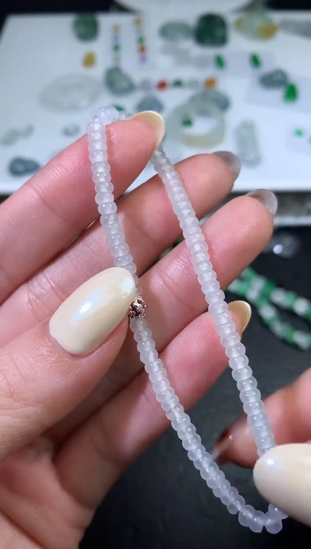 未镶嵌定制翡翠毛货3.7*