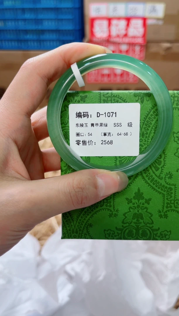 未镶嵌手镯石英质玉D-1071