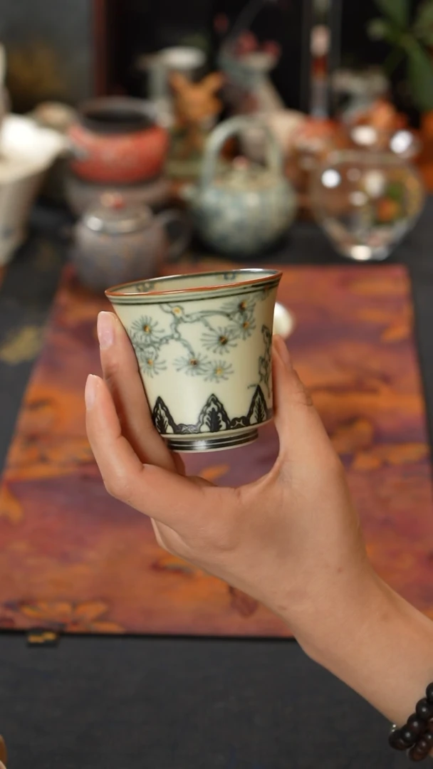 【闪购商品】屿青、麋鹿高筒主人杯