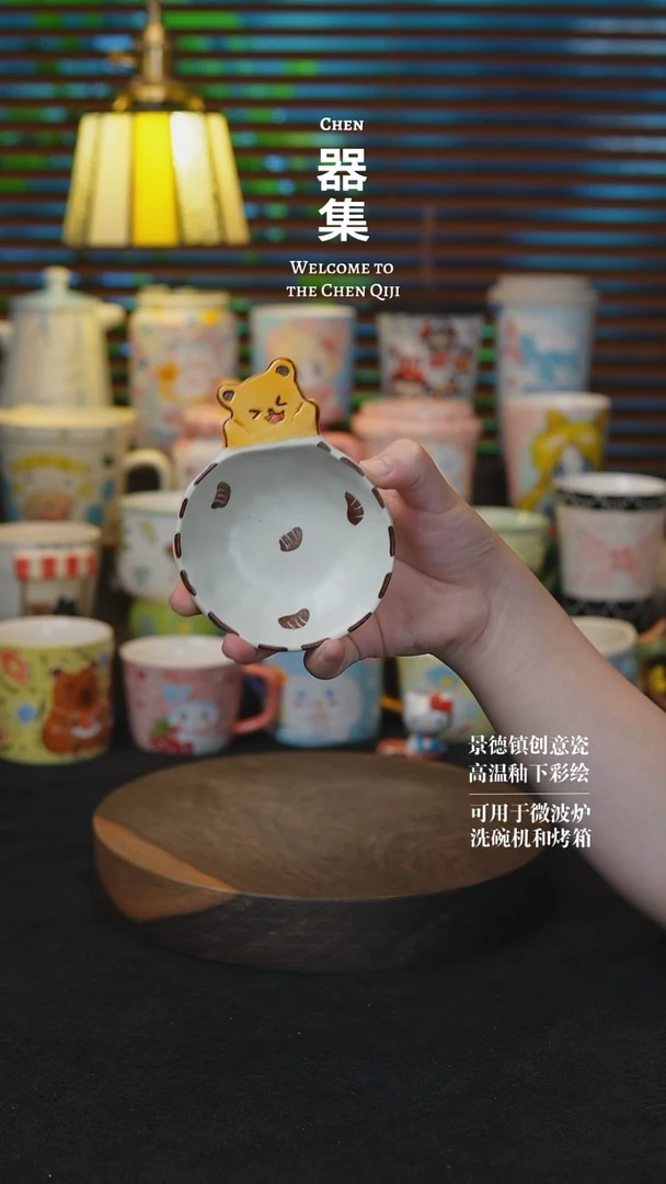 其他05景德镇创意瓷纯手工手绘