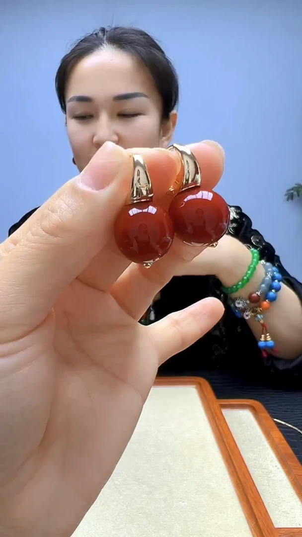 高货diy劲饰圆珠耳扣