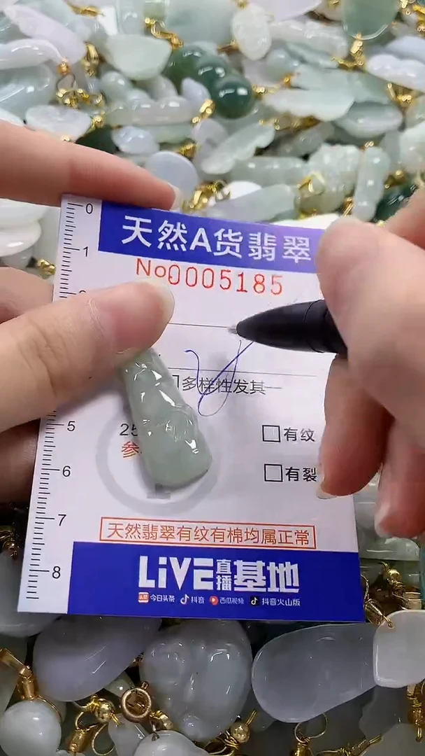 颈饰未镶嵌翡翠纯天然货翡翠