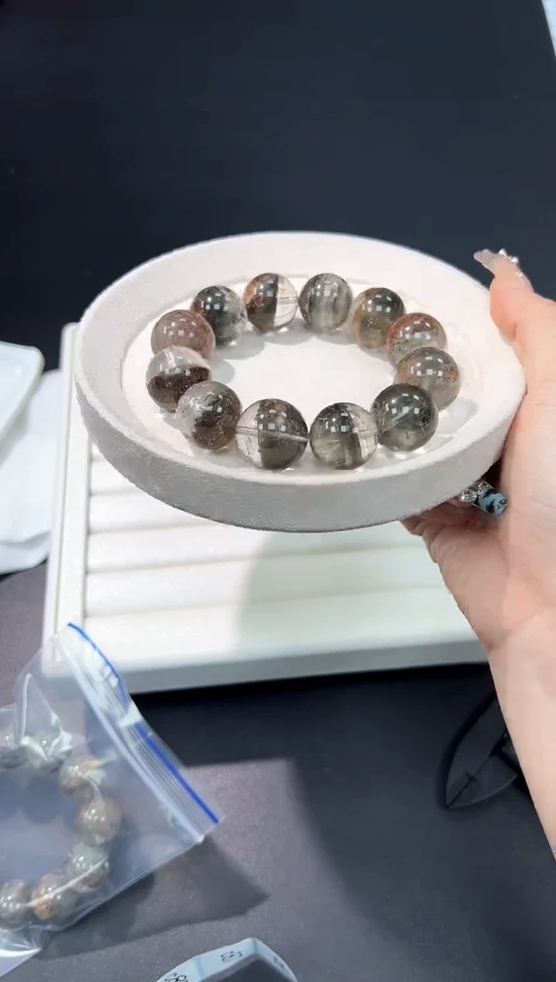 水晶手串未镶嵌75c多样性发其一【1条】默认微瑕