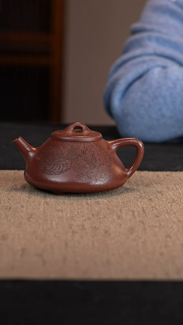 【闪购商品】紫砂茶壶二号井底槽青子冶