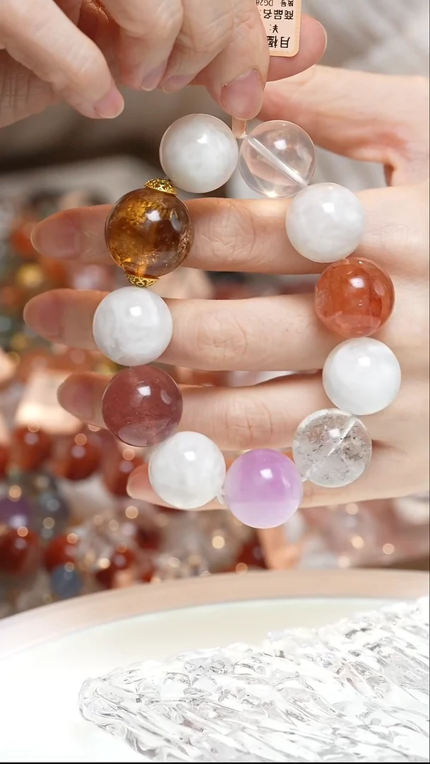 未镶嵌手串水晶多宝手串·DD0025OC045G286