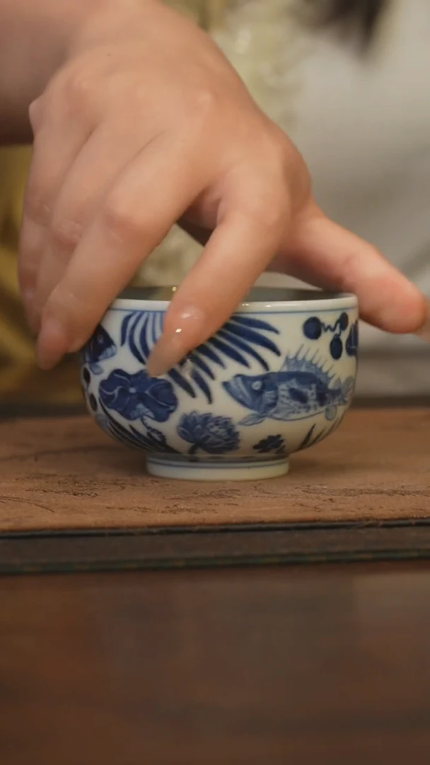 瓷片柴窑青花破价福利