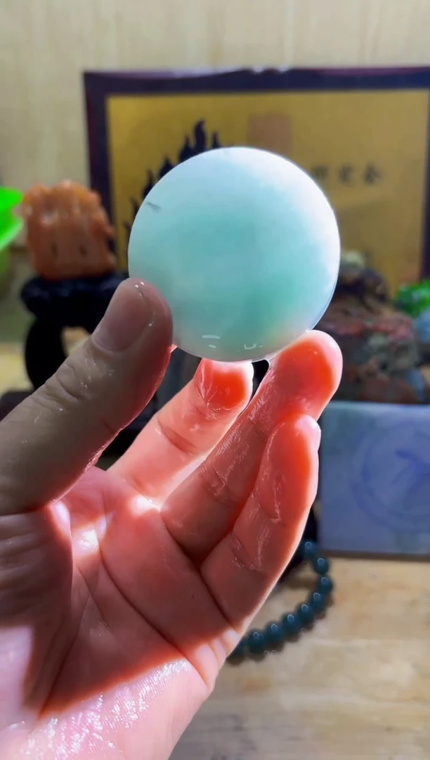 未镶嵌挂件翡翠A货常星4459