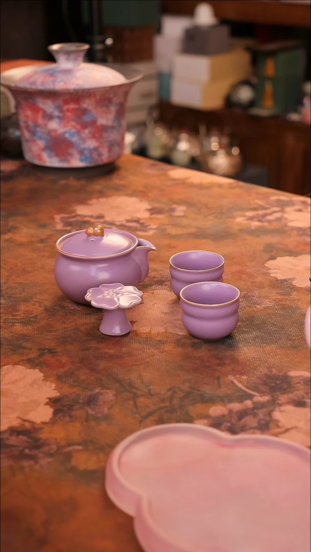 【闪购商品】陶瓷茶具（无礼盒无茶盘）@@A11875