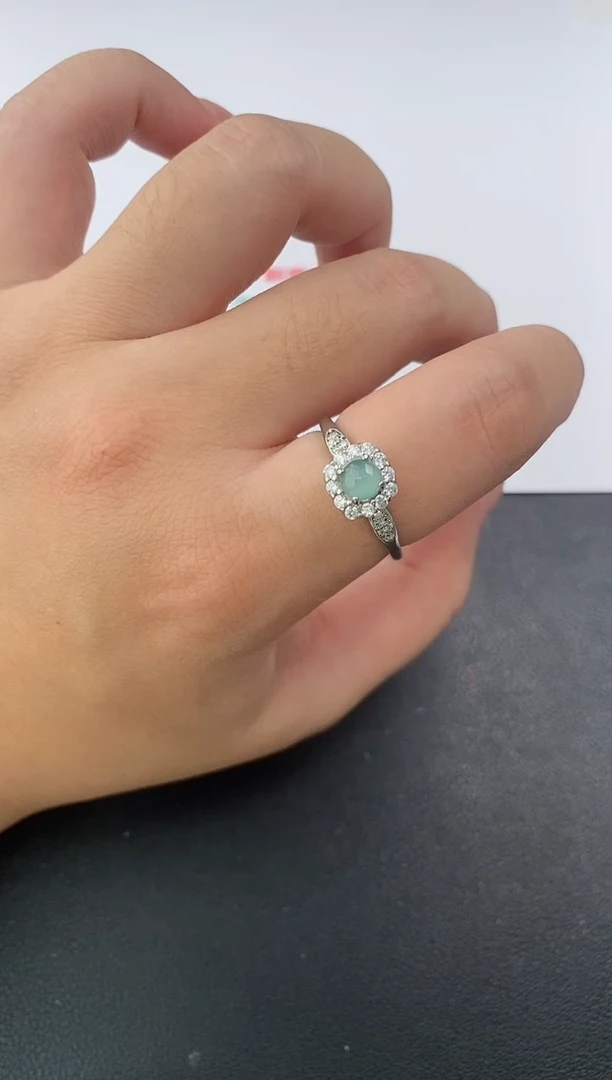 【闪购商品】翡翠戒指未镶嵌天然A货翡翠