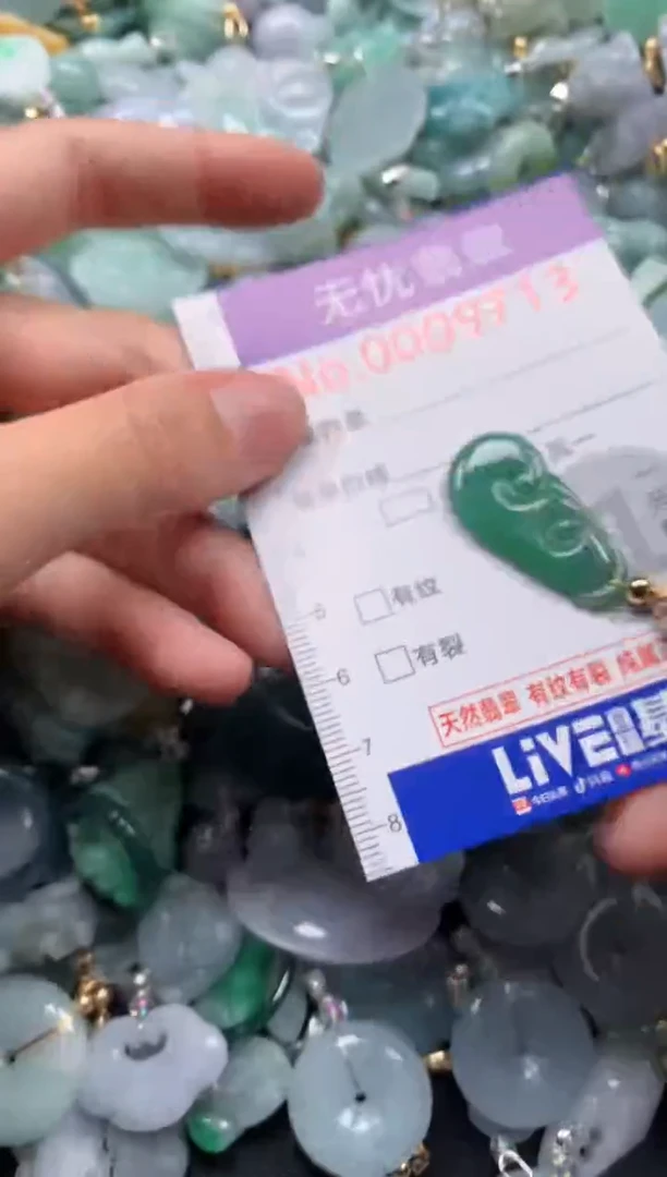 颈饰未镶嵌翡翠9713
