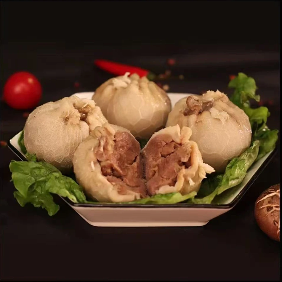 瀛尚客羊肚包牛肉2斤装共8个清真食品冷冻发货