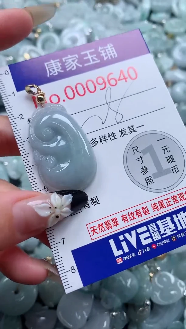 颈饰未镶嵌翡翠9640