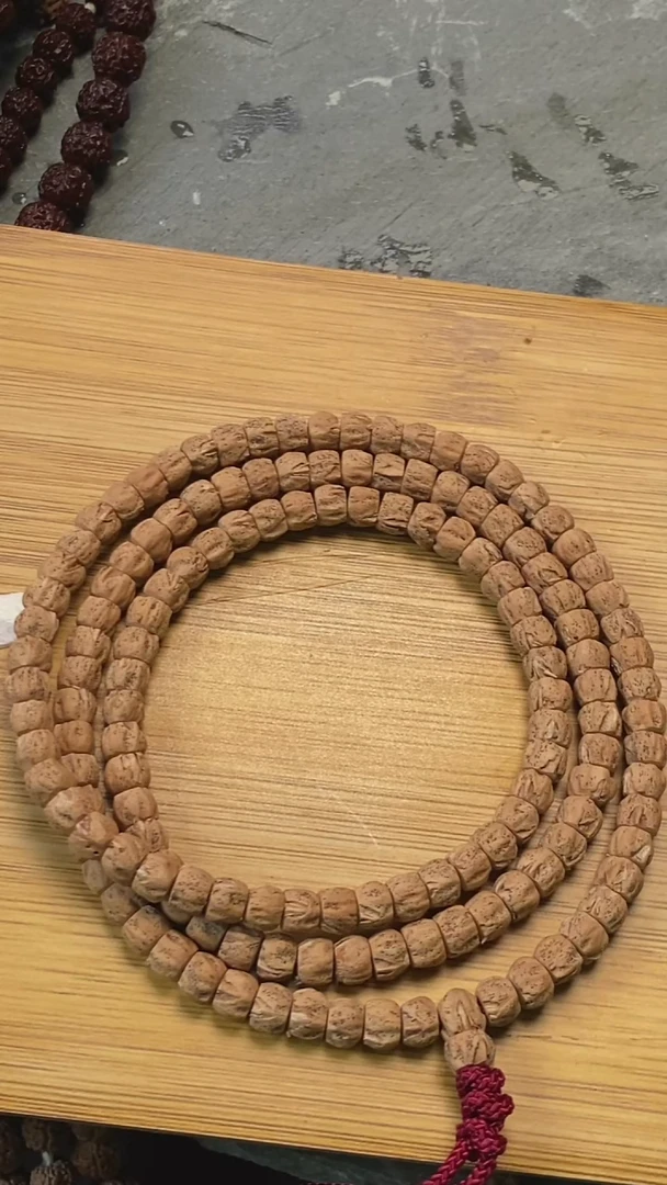 吊坠金刚菩提纯热振柏香籽黄牙108长串