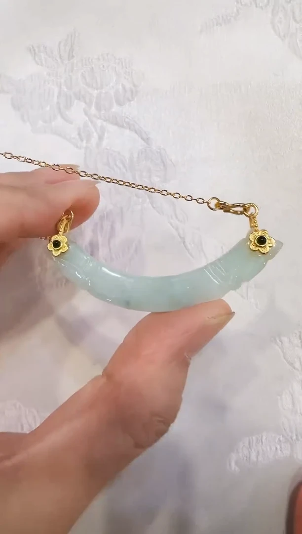 颈饰未镶嵌翡翠国风