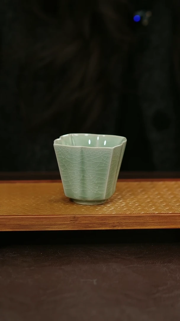 摆件陶汝宋汝瓷原矿釉 福利杯