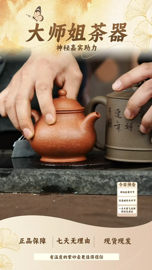 红降坡潘壶紫砂茶壶