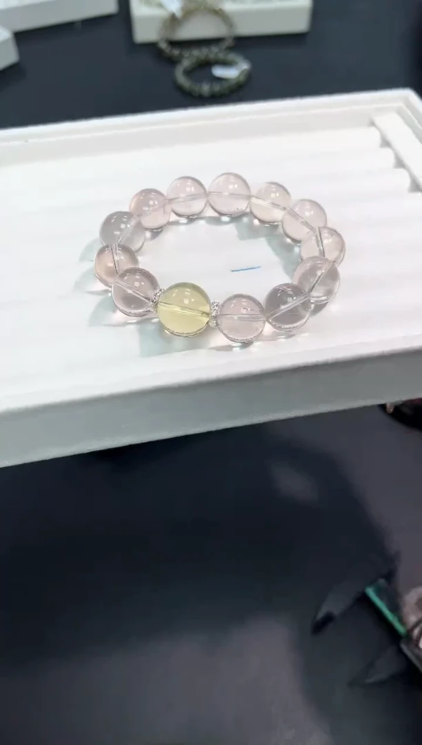 【闪购商品】水晶手串未镶嵌50e多样性发其一/1条默认微瑕