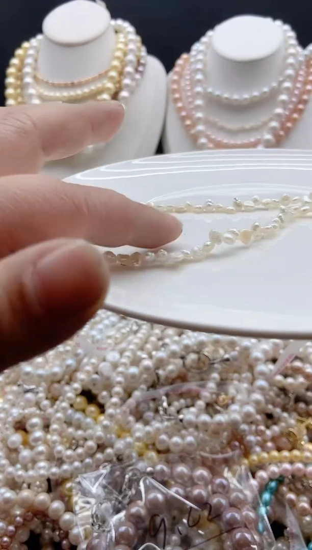 【闪购商品】淡水珍珠颈饰未镶嵌1