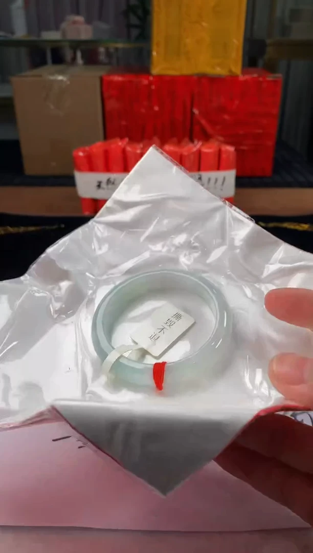 未镶嵌定制翡翠5073毛货不退不换55-56圈