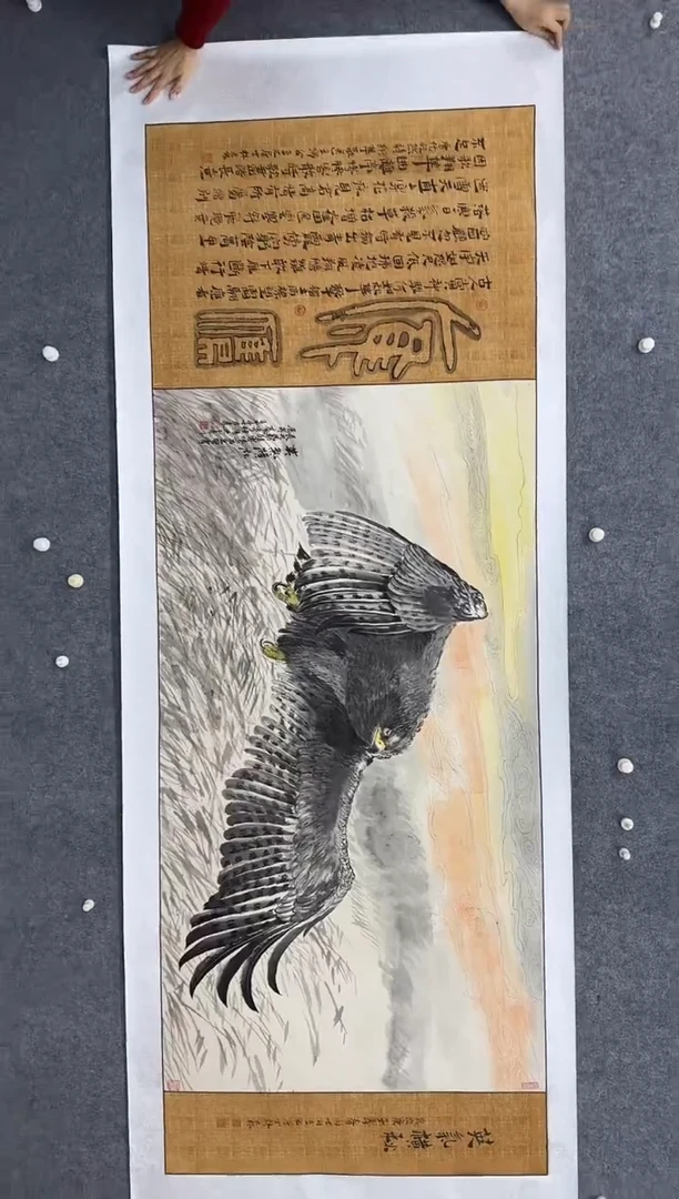 国画DH-LS老师绘画作品