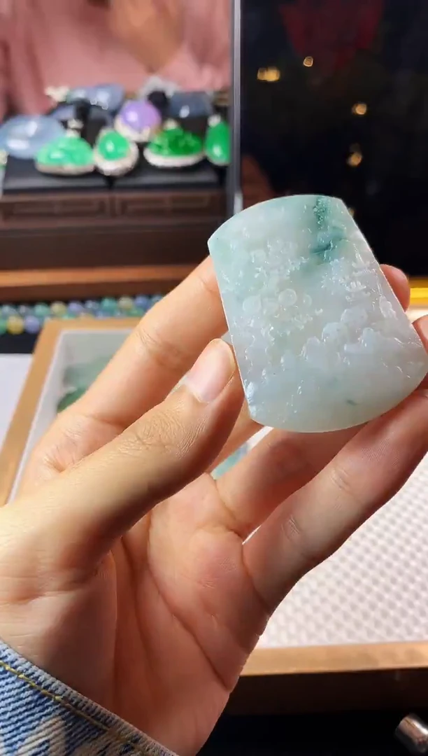 未镶嵌定制翡翠4073毛货不退不换