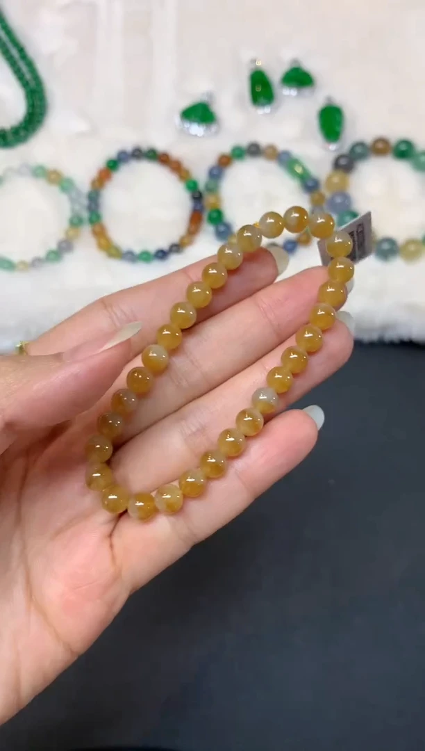 未镶嵌手串翡翠W113|980