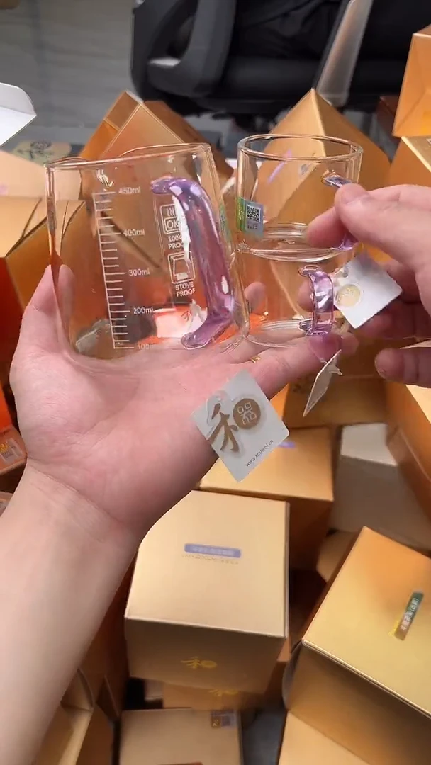 @@禾器晶彩承轩茶海浅紫色+清禾杯浅紫2只