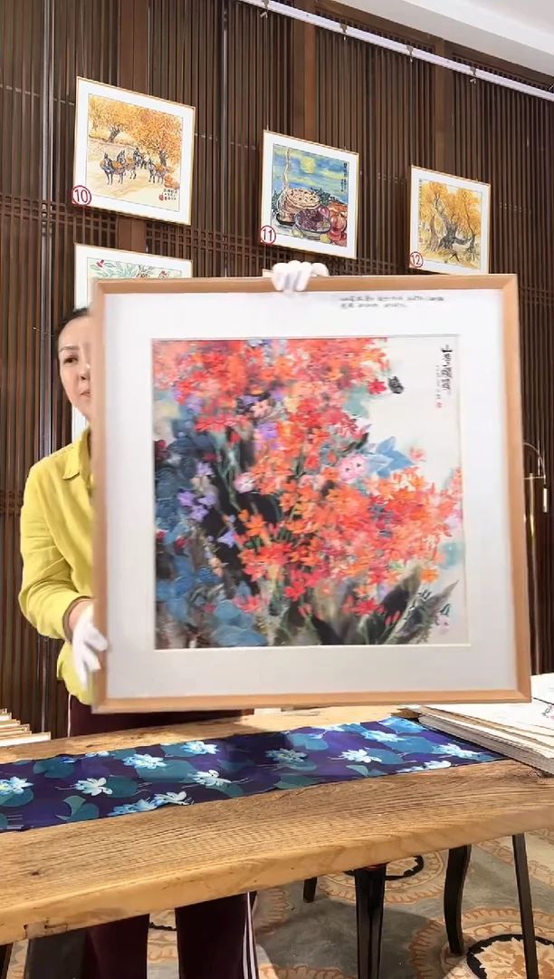 版画耿玉琨名章限量版画S