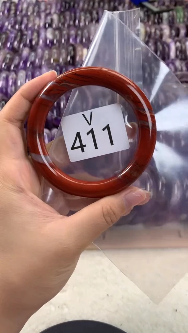 【闪购商品】水晶水晶手镯V未镶嵌411-53