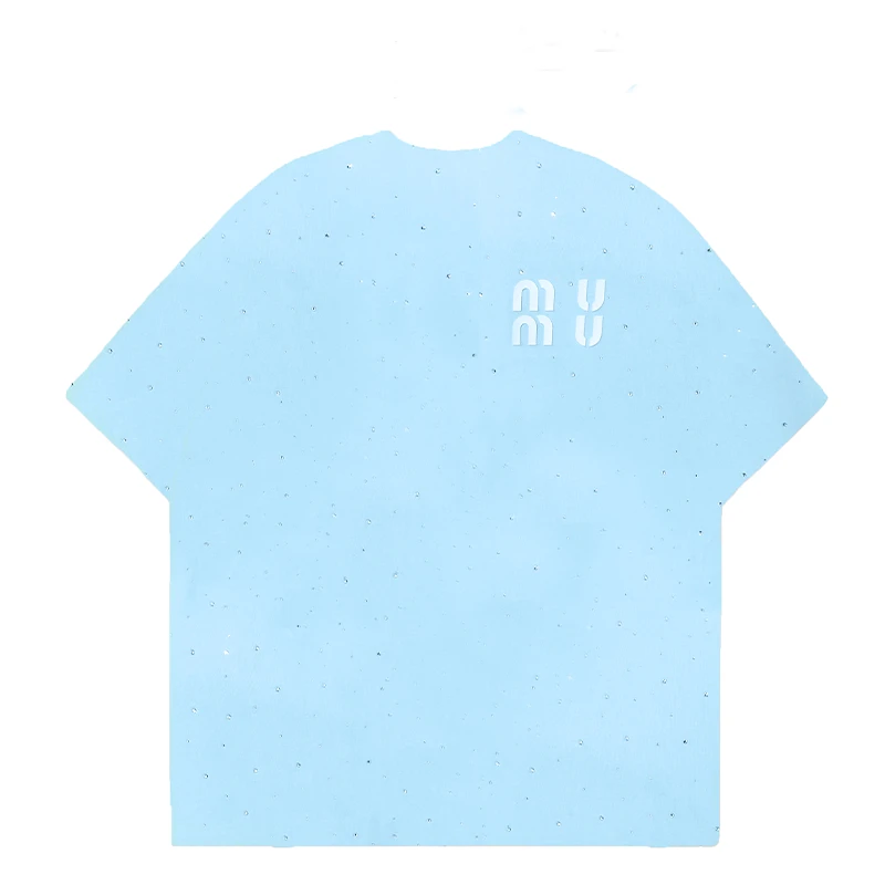 821MM家满天星时尚2025短袖纯棉T恤休闲夏季宽松圆领情侣上衣t恤