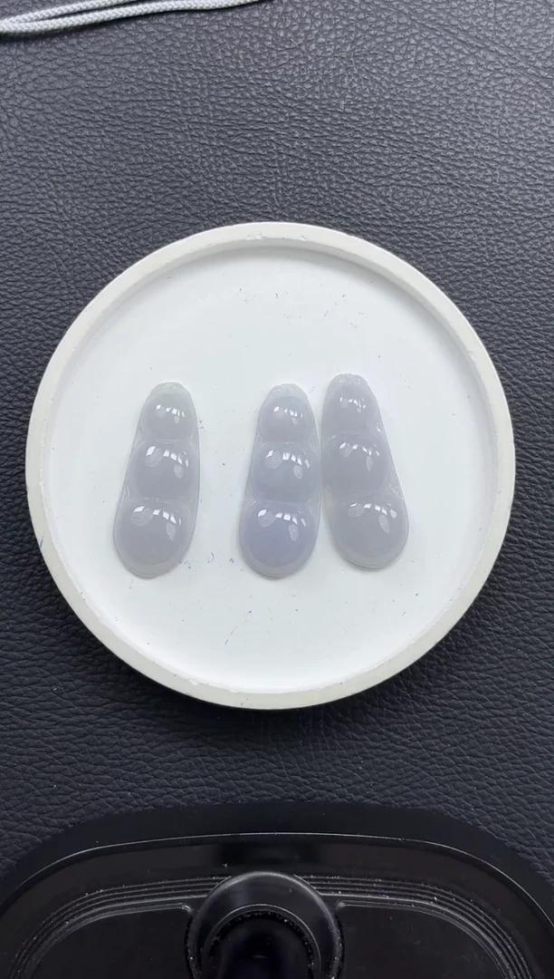 颈饰未镶嵌翡翠YM1219-4 福豆 多样性发一件