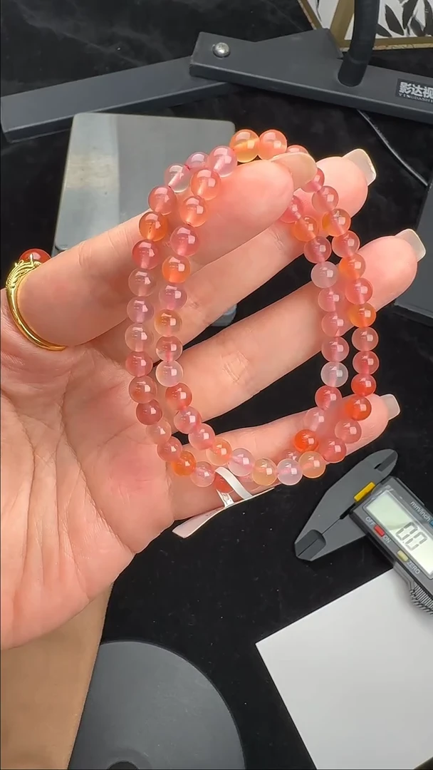 南红玛瑙未镶嵌颈饰JJD0612027